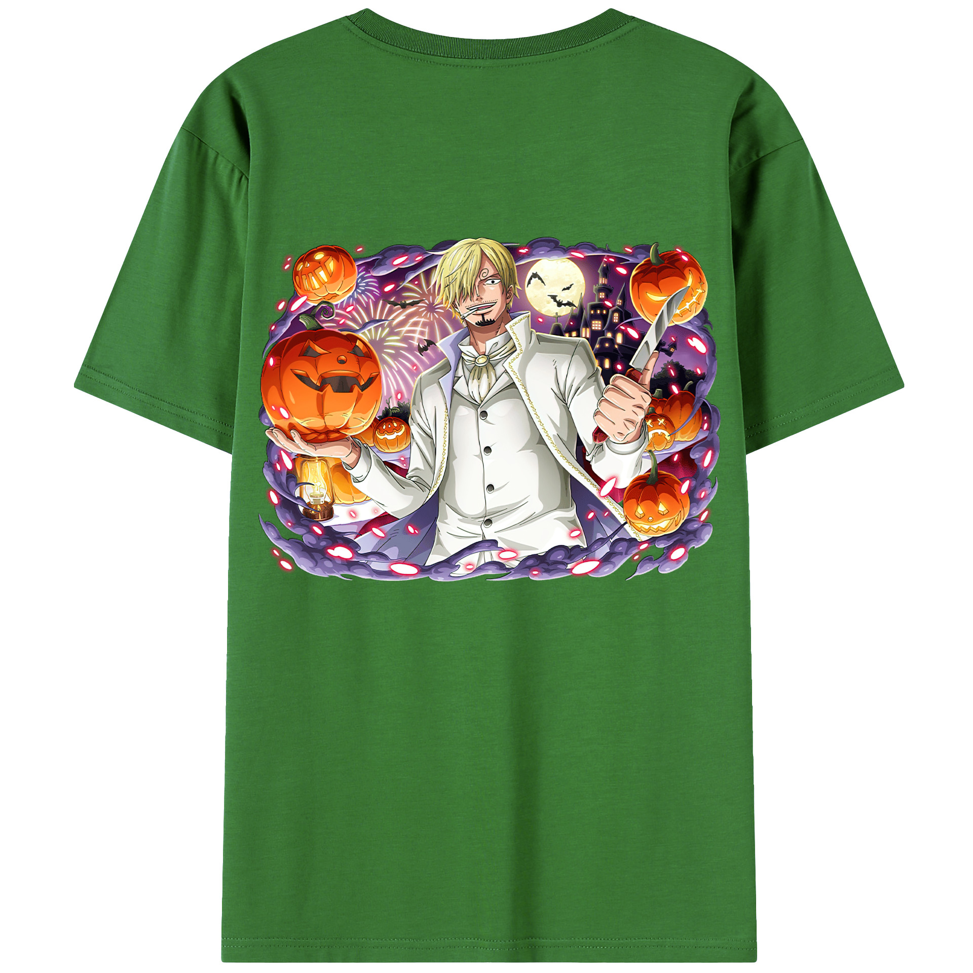 （画像用） ワンピース サンジ ONE PIECE Sanji レディース半袖Tシャツ(バックプリント)
